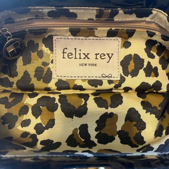 Felix Rey Black Metal Mesh Clutch Purse - Picture 4 of 6